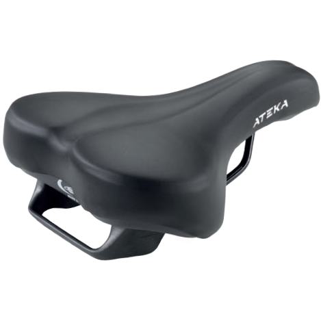SELLE MONTE GRAPPA 6100 Ateka con manico Nero senza cappio