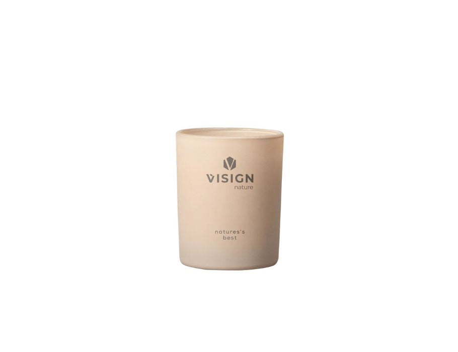 Visign Nature Scemped Candle Glass Nature's Best