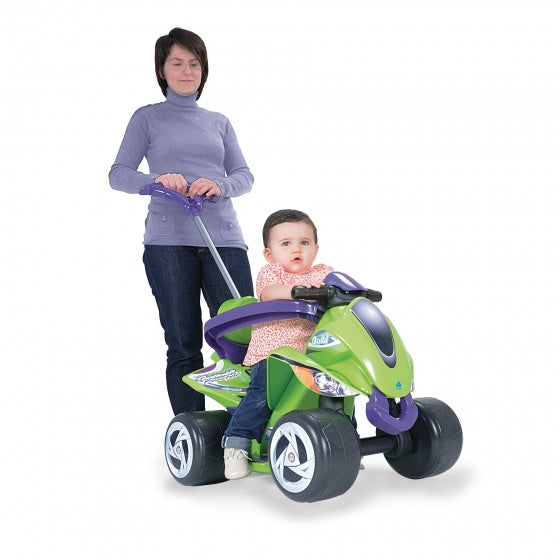 Injusa Loopauto quad 98 cm groen paars