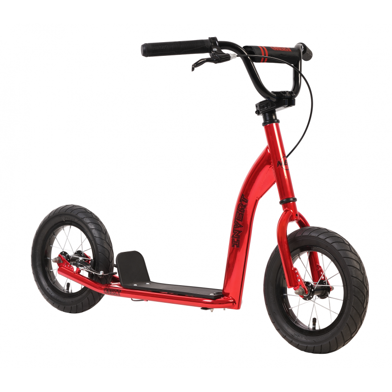 Invertir scooter rojo