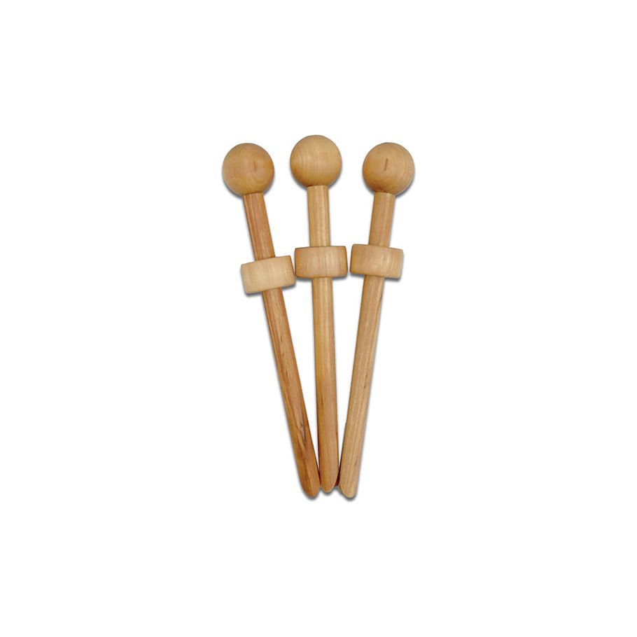 Kalina Wooden Shut -off morsetto 3 pezzi