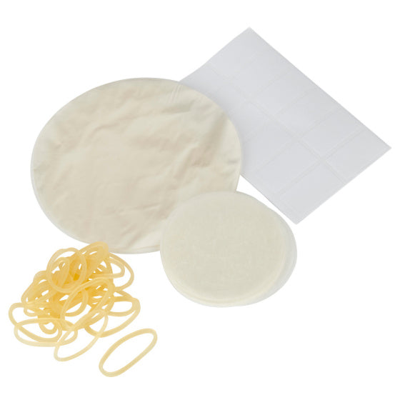 Kitchenccraft vershoudset mermelada 900 ml de cera transparente de 3 piezas
