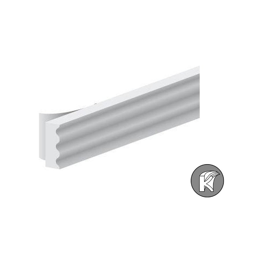 Ellen Draft Band K-Profile White 9x3mm 7,5m