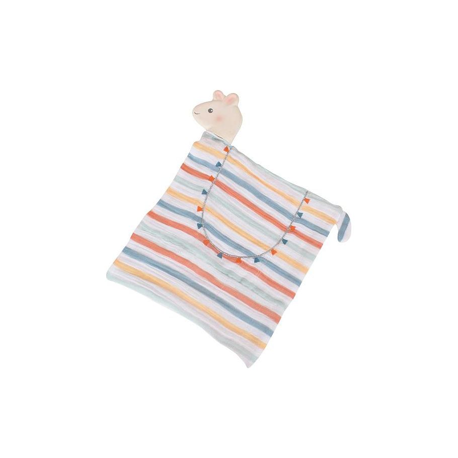 Tikiri Lama Cuddly Cloth con cabeza de goma natural