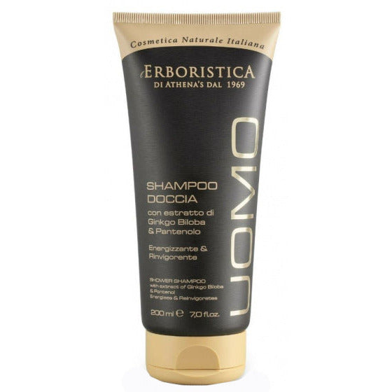 L'erboristica shampoo 2-in1 uomo 200 ml vegan trasparente