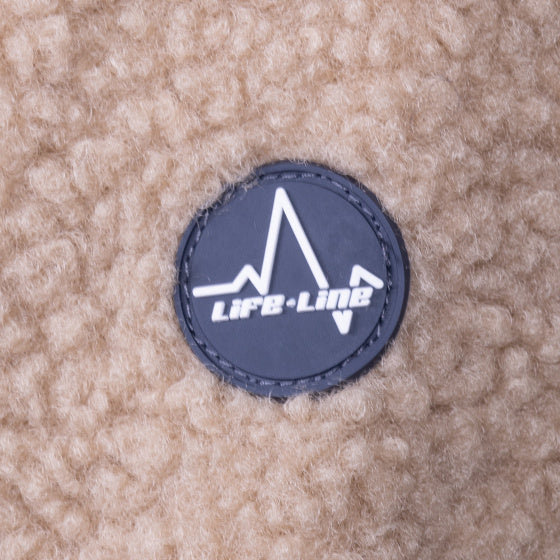 Life line Lorne Sherpa Fleecejas dames beige maat 3XL