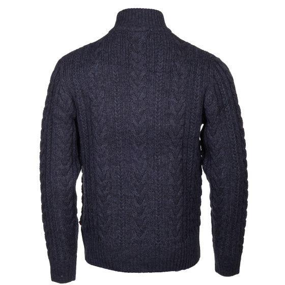 Life Line Marcel Sweater Knit Half Zip Men tamaño azul oscuro 3xl