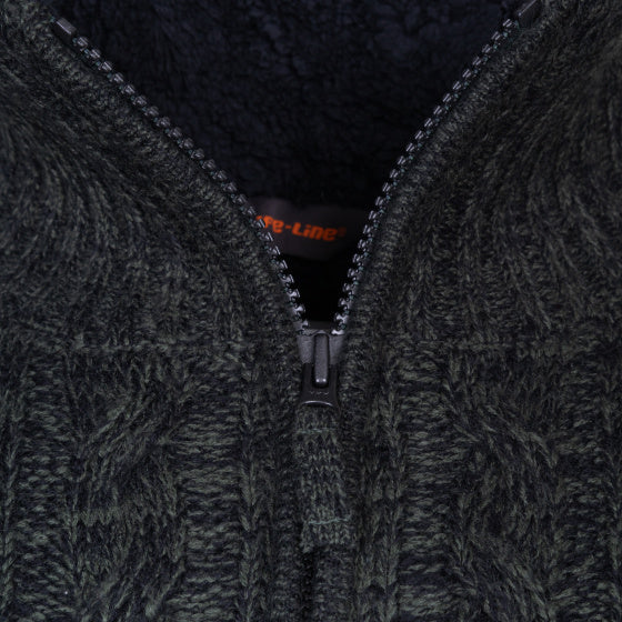 Life Line Morgan 2 Morgan Knit Full Zip Men Green Size XXL