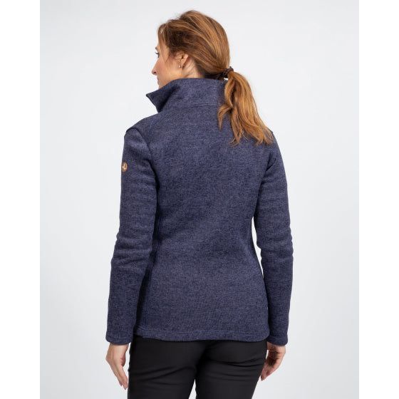 Life line Willemijn fleecevest dames donkerblauw maat S