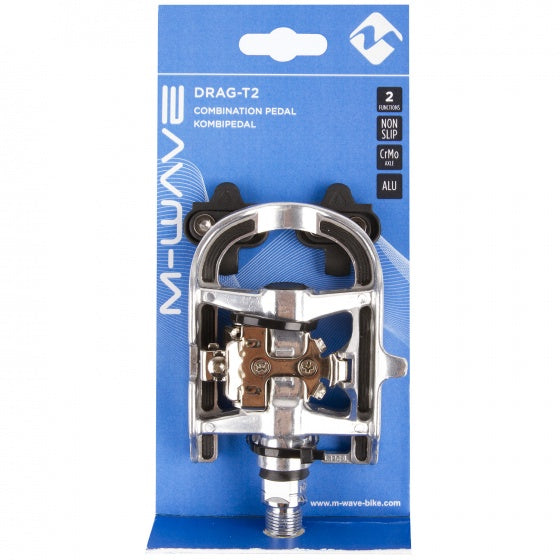 Pedales de combinación M-onda SPD Silver Set