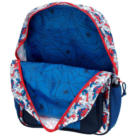 Marvel Spider-Man Hero Backpack Junior Blue Red