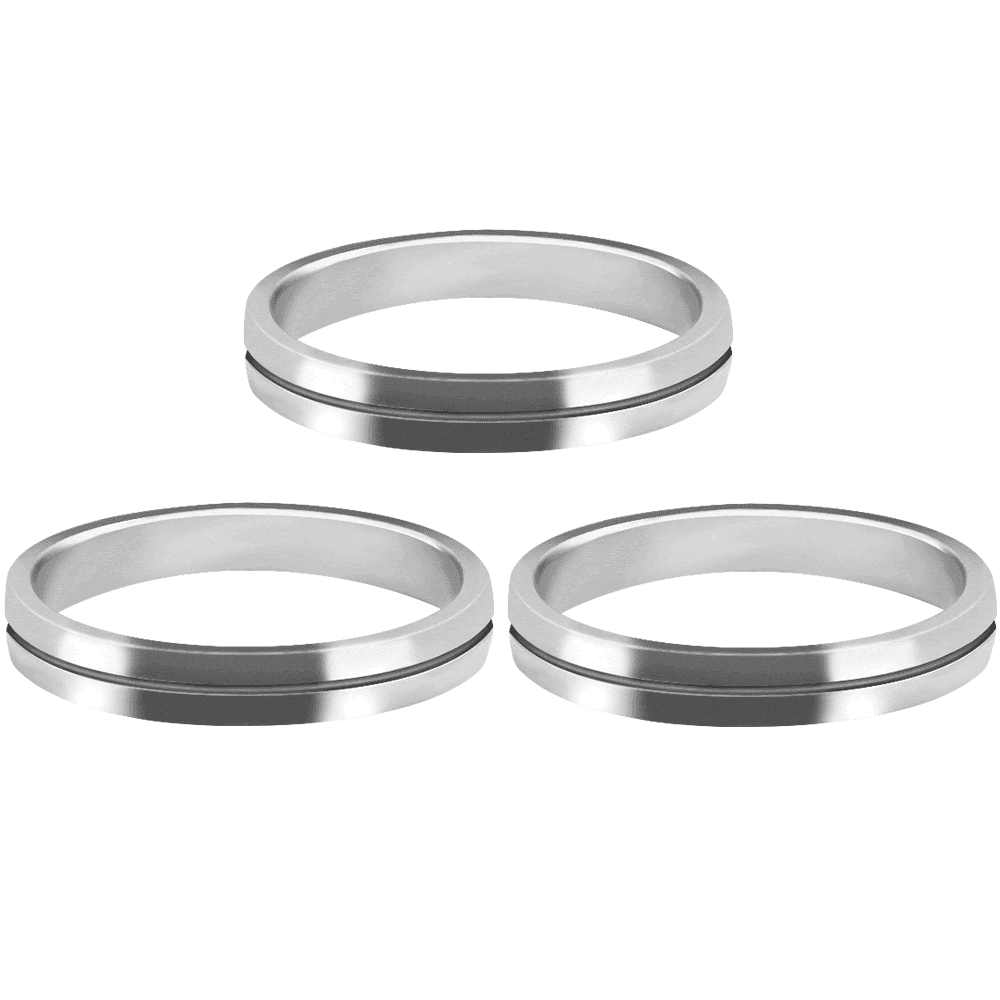 Misión misión aluminio s-lock anillos de plata