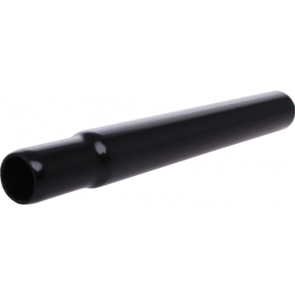 Post de la vela fija Junior 25.4 x 182 mm de acero negro