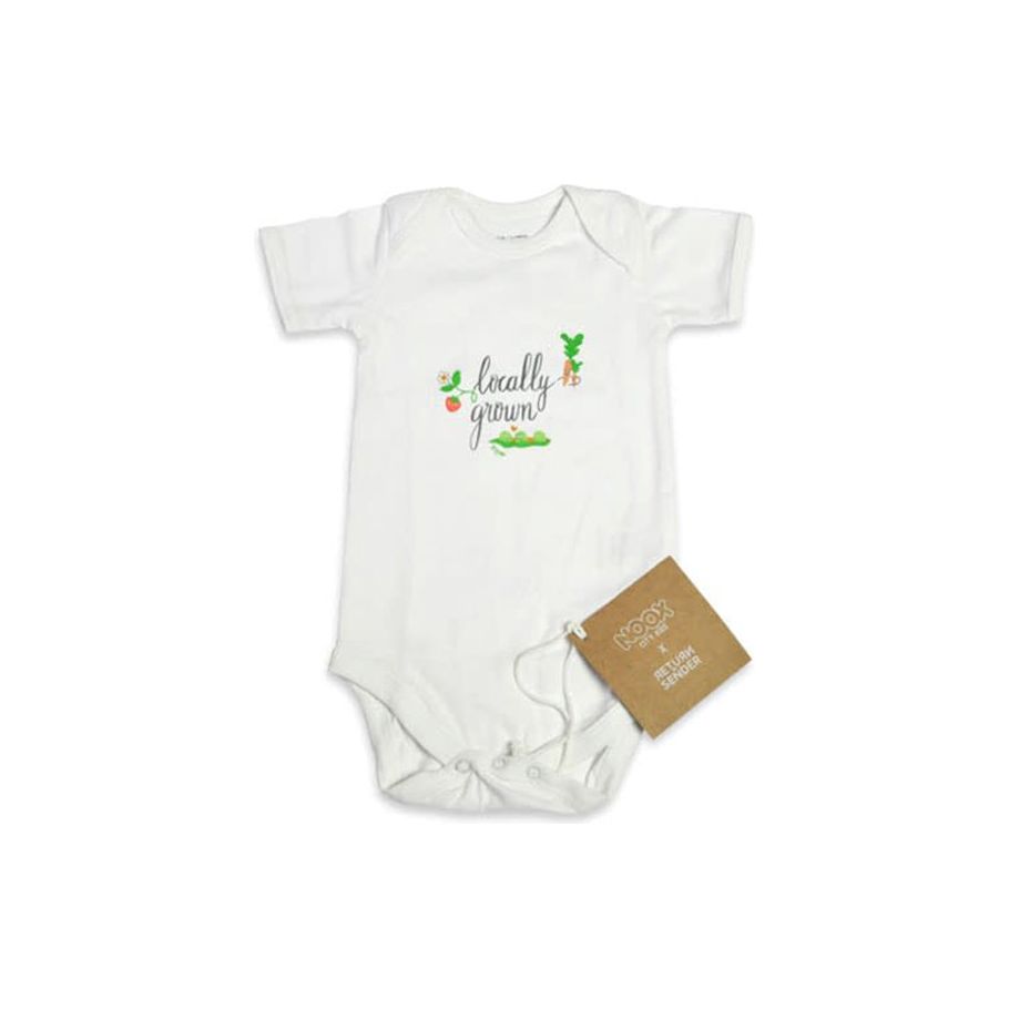 Noox City Kids Romper cultivado localmente 100% justo