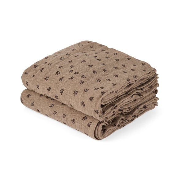 Nuuroo Bao Muslin Taps 2-Pack con estampado