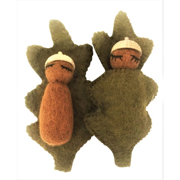 Giocattoli papoose Acorn Babys Natural 6pc