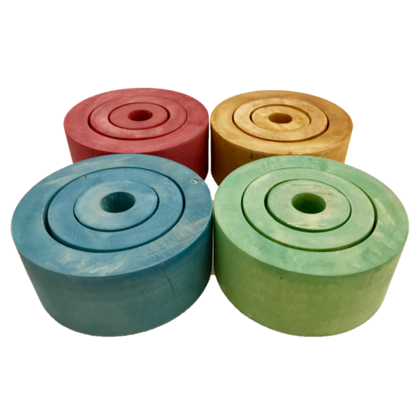 Papoose juguetes terrestres tubos anidados 12pc