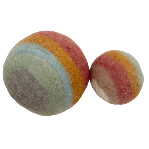 PAPOOSE PAPOOSE Earth Rainbow Balls 2pc