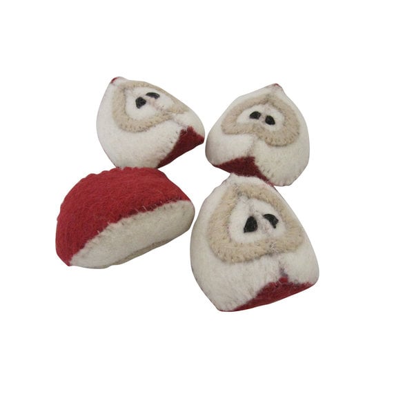 Papoose juguetes frutas manzana 6pc