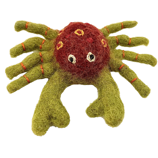Papoose Toys Cangrejo verde 3pc