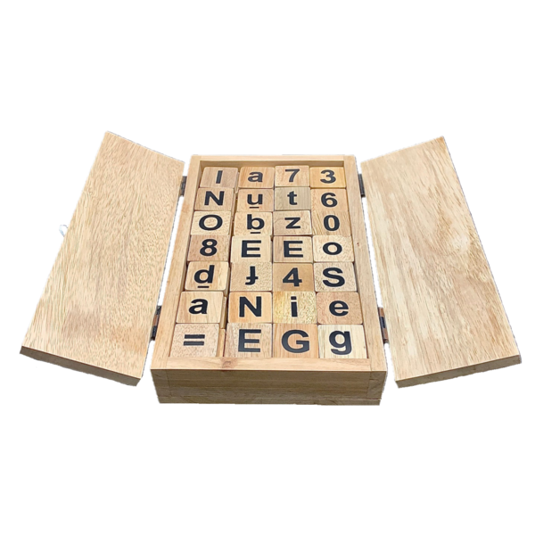 Set di mezze lettera e numero di toys papoose