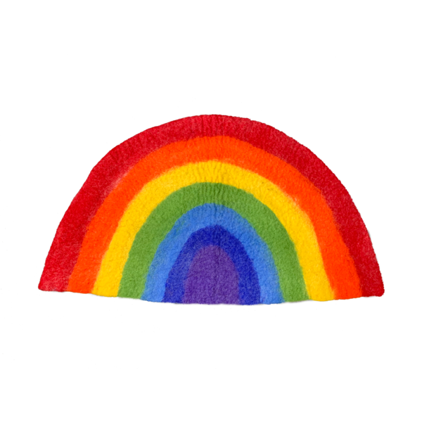 Giocattoli papoose mezzo tappeto arcobaleno