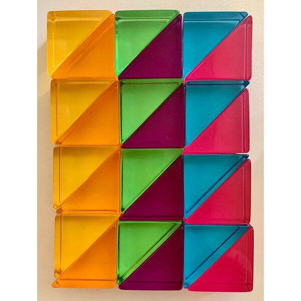 Papoose juguetes Lucita triángulos grandes 24pc