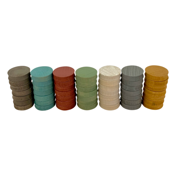 Toys Papoose Mini Earth Concave 4cm 49pc
