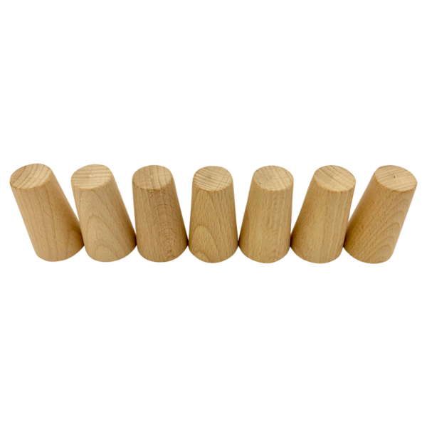 Toys Papoose Mini Coni naturali 7pc