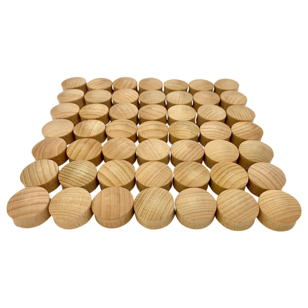 Toys Papoose Mini Natural Convex 49pc