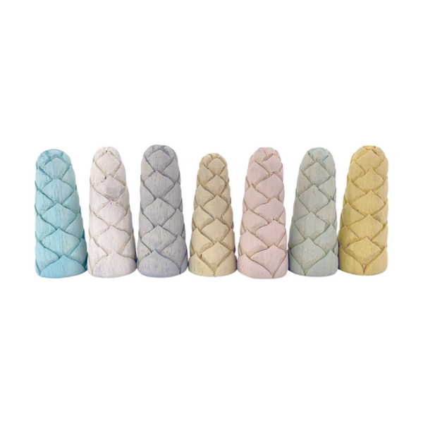 Toys Papoose Mini Pastel Flower Buds S 7pc