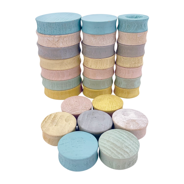Toys Papoose Mini Pastel Rounds 28pc