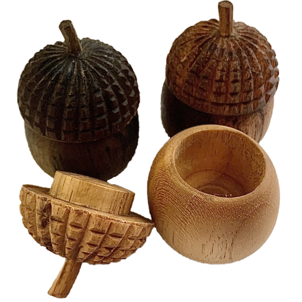 PAPOOSE PAPOOSE MINI WW ACORN POTS 6PC