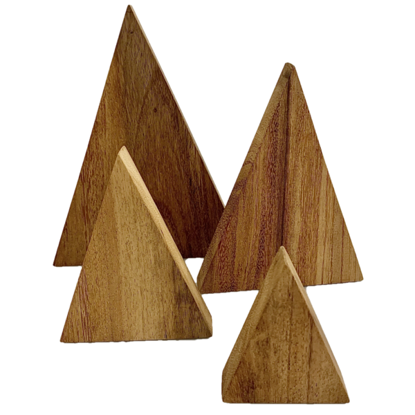 Papoose Toys Mountain Range Rustic 4pc