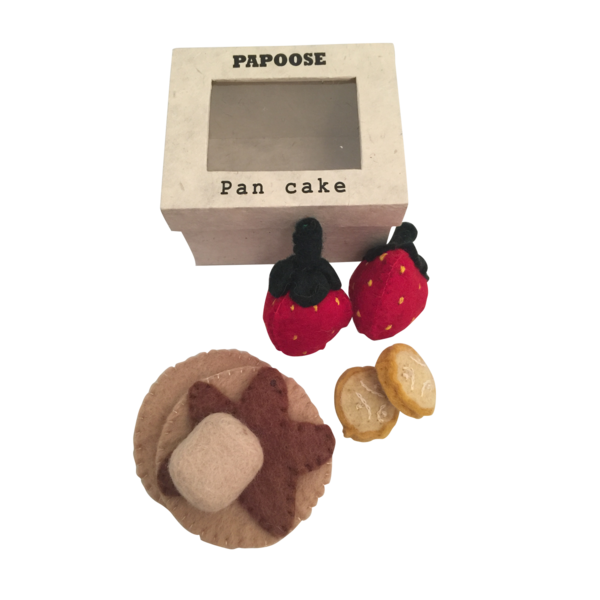 Set di pancake giocattoli papoose 8