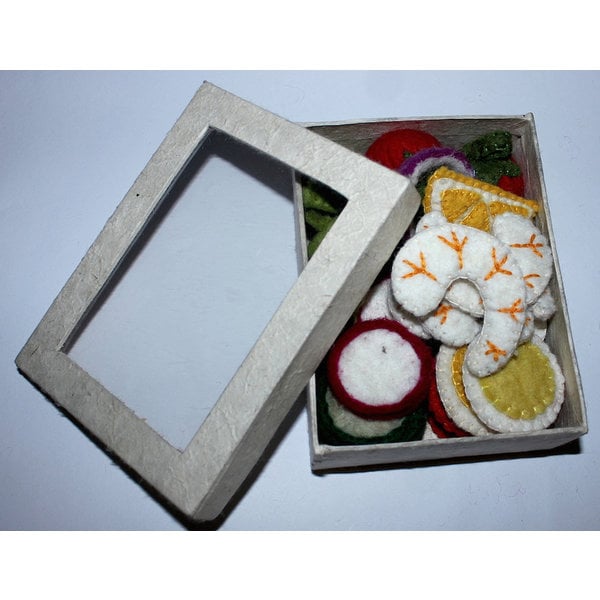 Set di insalata di giocattoli papoose 30pc