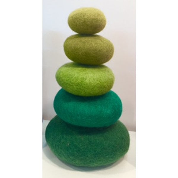 Set di impilazioni di giocattoli papoose Green