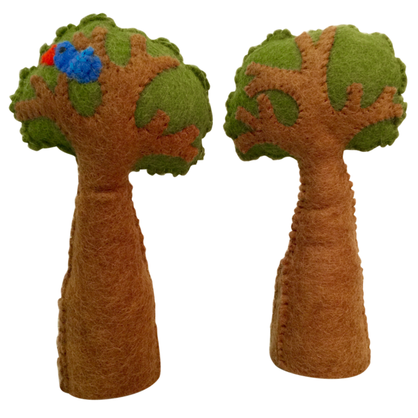 Toys Papoose Tree + Bird 2pc
