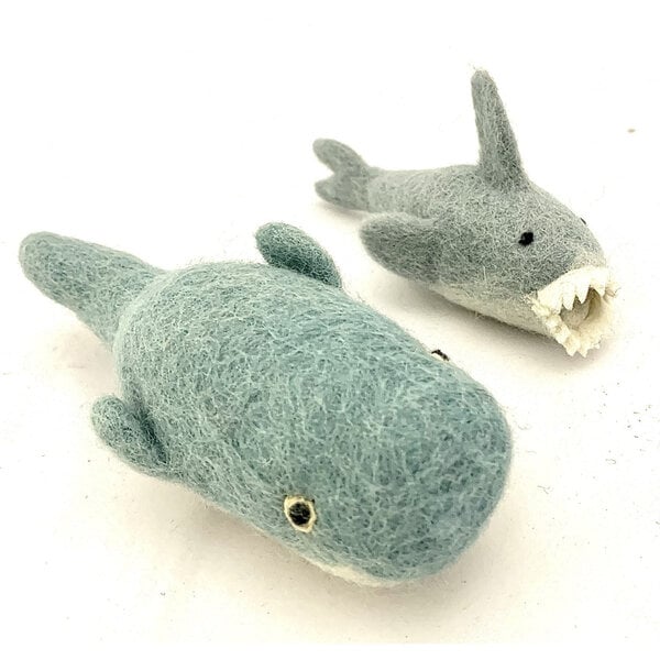 Toys Papoose Whale e Shark 2pc