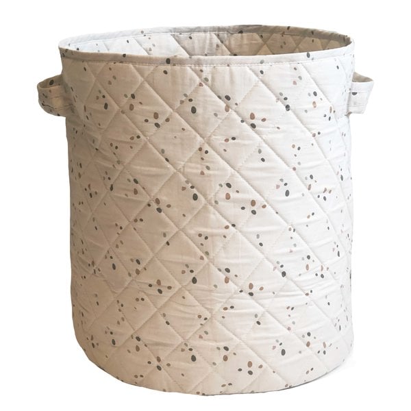 Petú Petú Ragge Ragge Quilted Storage Basket Dots