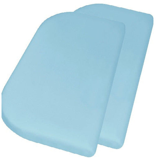 Playshoes instalado sábana junior 81 x 42 + 10 cm azul claro 2 piezas