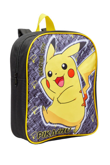 Pokémon Pikachu Mochila para niños Niños 31 x 25 cm 5L Amarillo negro