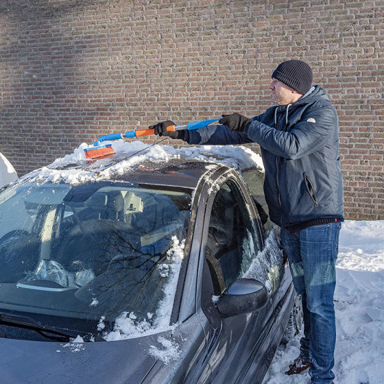 Proplus Sneeuwborstel en ijskrabber met telescopische steel