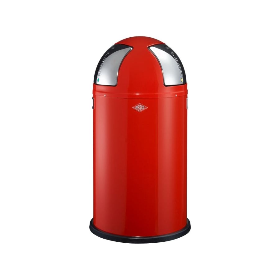 Pin de basura de Wesco empuje dos rojos