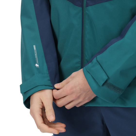 Regatta Highton II Outdoorjack Men Navy Blue Turquoise Times XXL