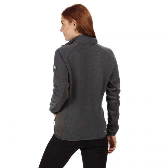 Regatta Outdoorvest Kestor dames wol polyester grijs maat XXS