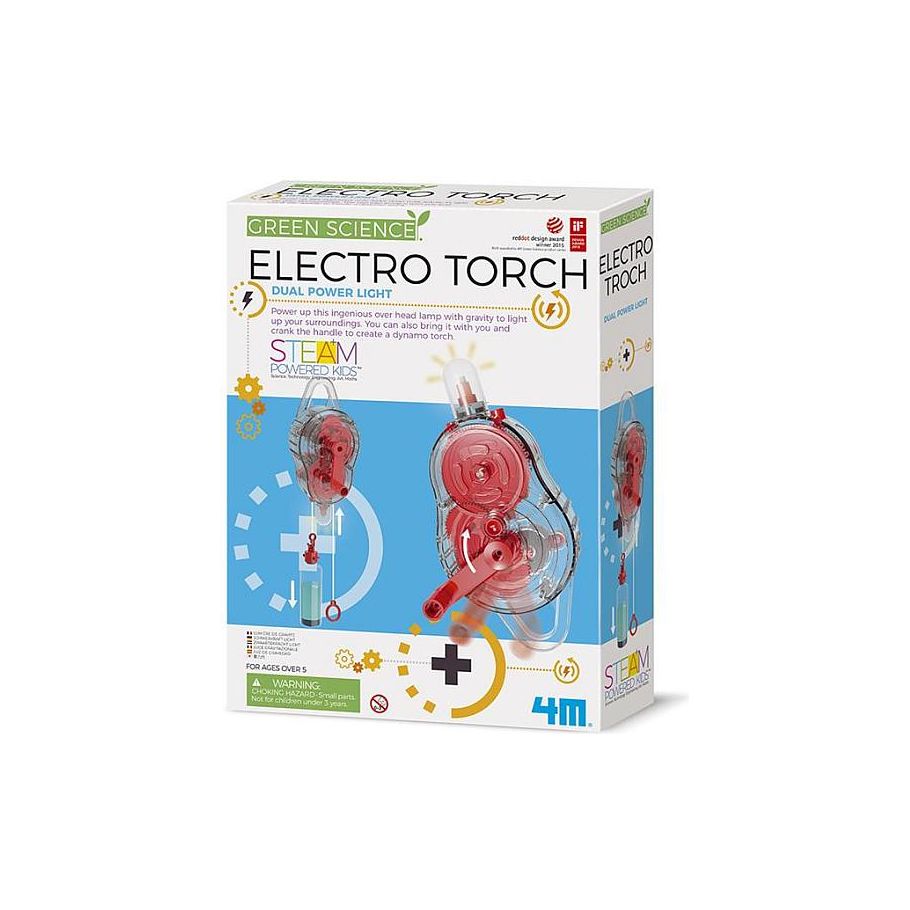 4m Kidzlabs Green Science crea la tua torcia