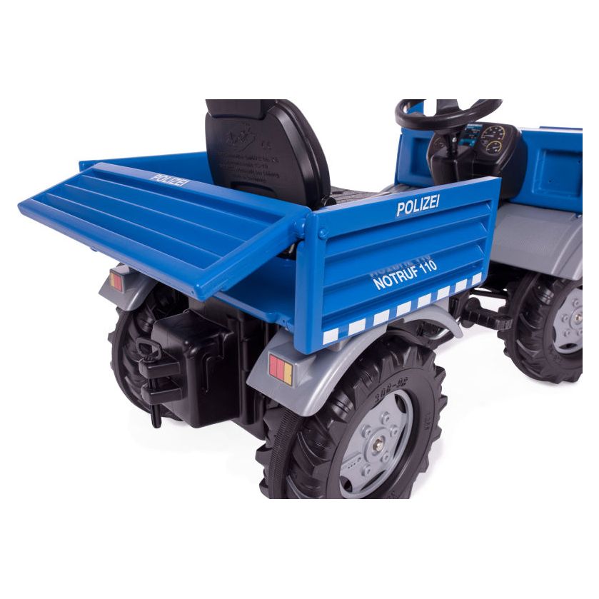 Rolly Toys Rollyunimog Police Junior Blue Black