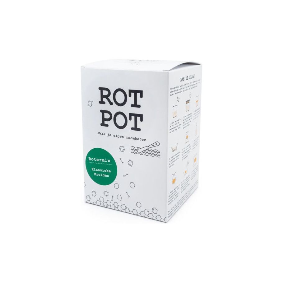 Juego de mantequilla de fermentación de Rotpot