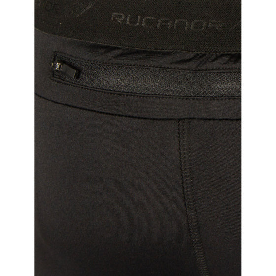 Rucanor Damion hardloopbroek lang heren zwart maat M